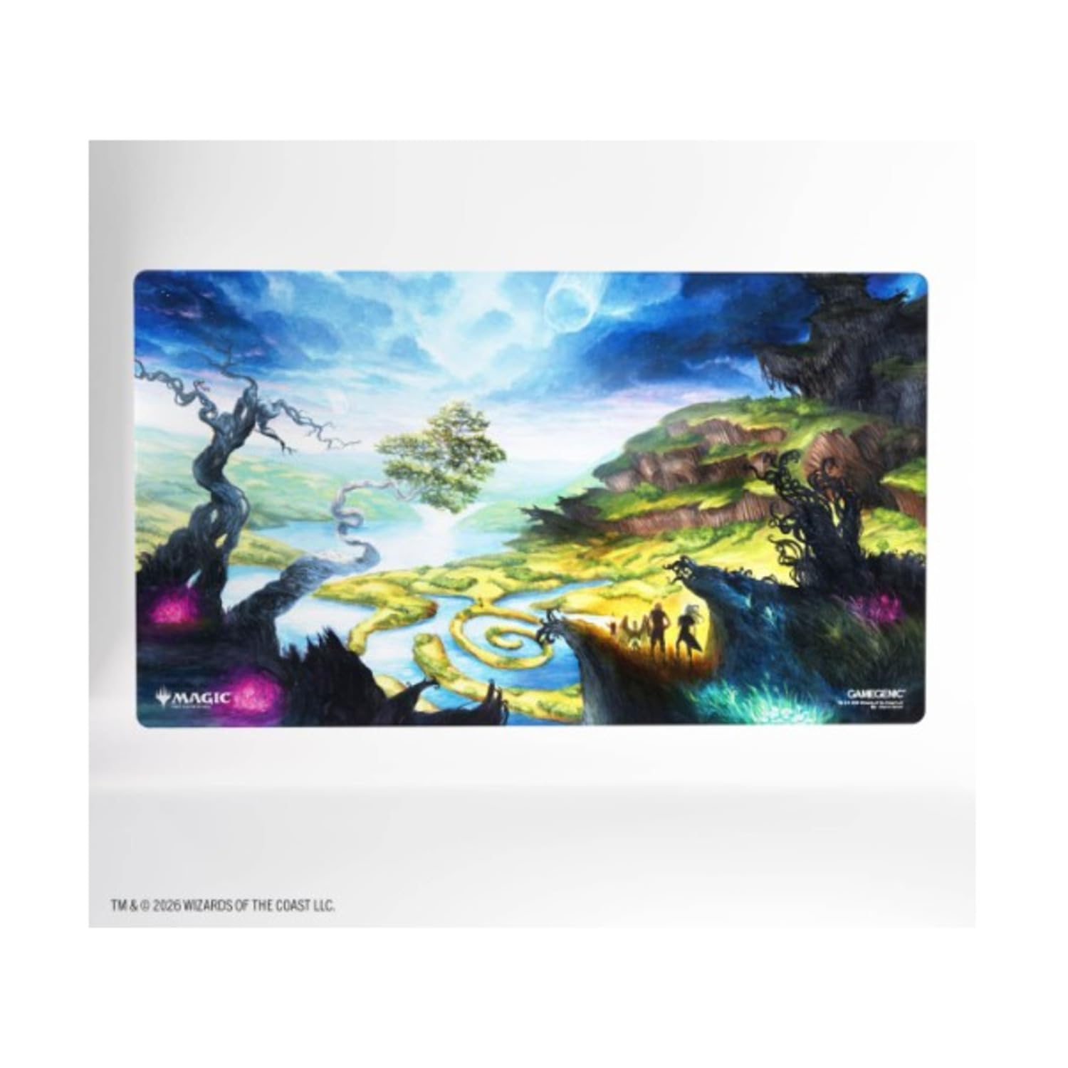 Gamegenic MTG Lorwyn Eclipsed Playmat Evolving Wilds | Multicoloured | Natural Rubber