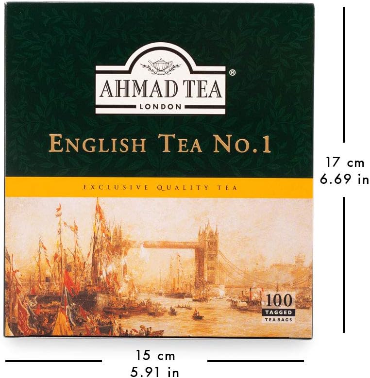 Ahmad Tea - English Tea No. 1 Black Tea - 100 Teabags 6