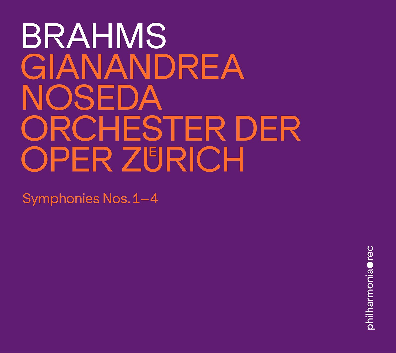 Johannes Brahms - Symphonies Nos. 1-4 [2 CD]