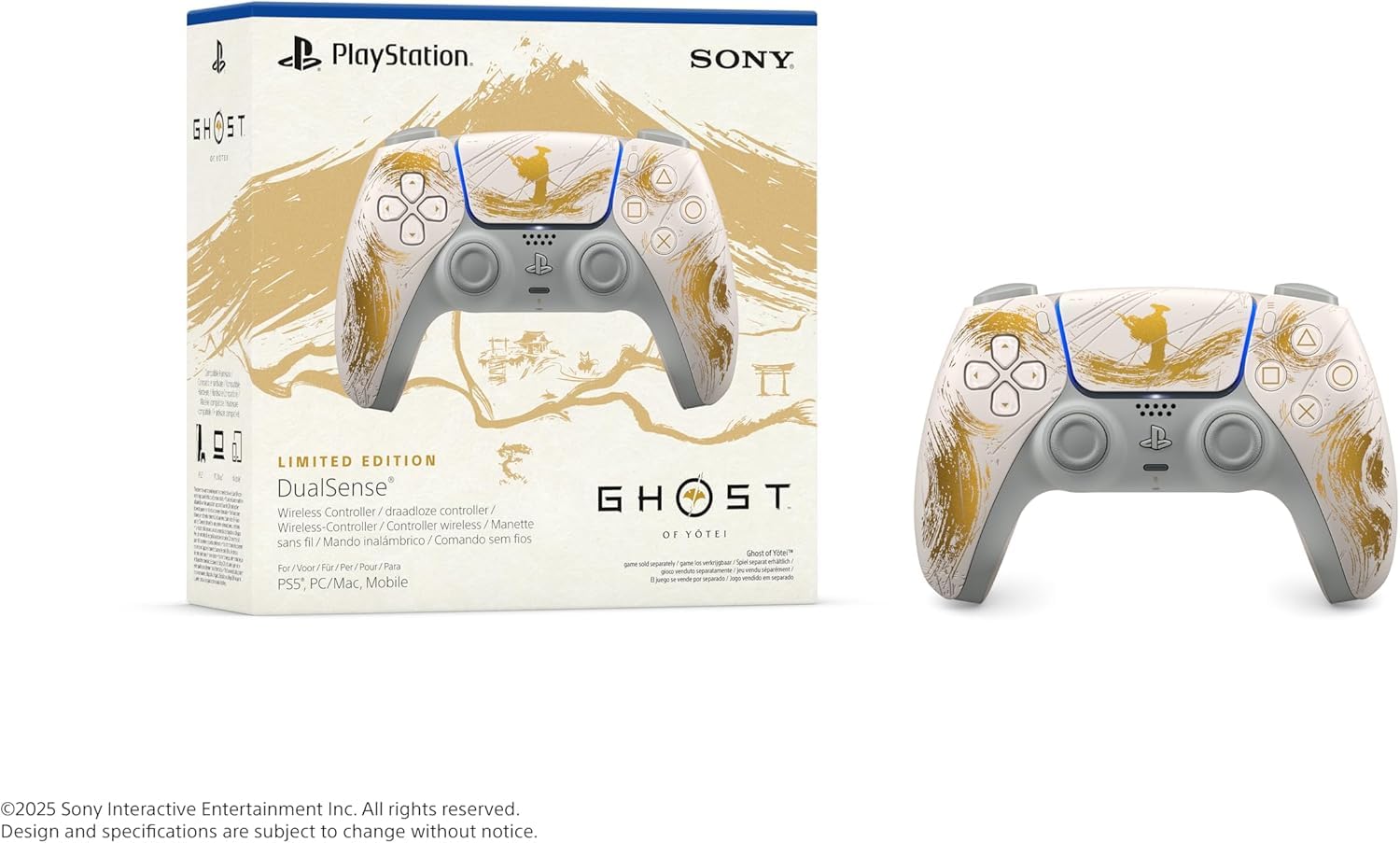 Ghost of Yōtei - PlayStation DualSense Wireless Controller Limited Edition 3