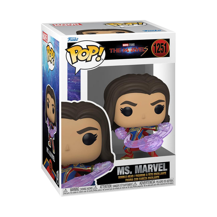 Funko Pop! Marvel The Marvels - Ms. Marvel Vinyl Figure (67597)