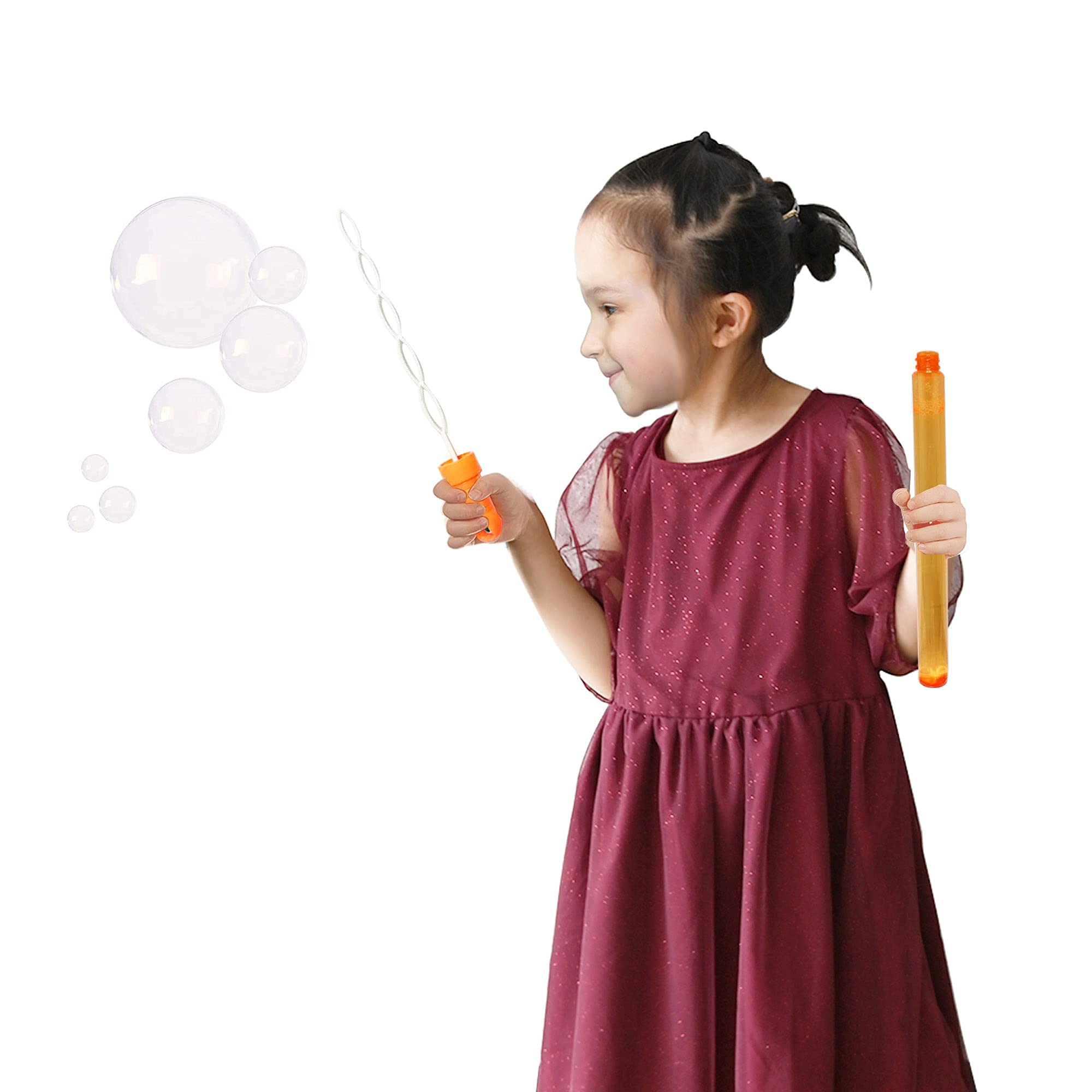 RAM ONLINE Giant Bubble Wand Sword Pack - 700ml Total Solution | Ages 3+ 5