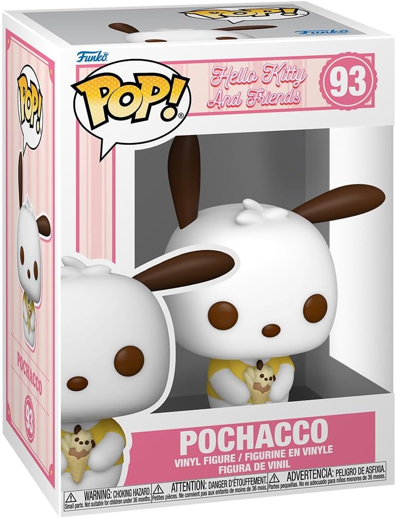 Funko Pop! Sanrio - Pochacco with Dessert Vinyl Figure 80317