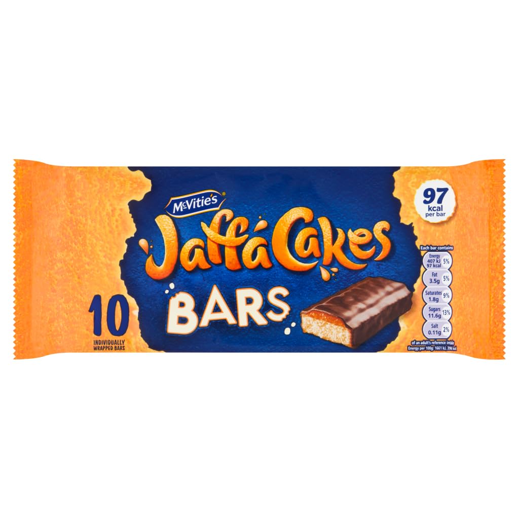 McVitie's Jaffa Original Cake Bar Multipack 10 x 24.5 g