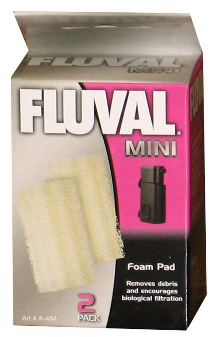 Fluval U Mini Foam Pad Filter Media - Ridged Foam for Bacterial Colonisation | Fits 1 PLUS Filter 1