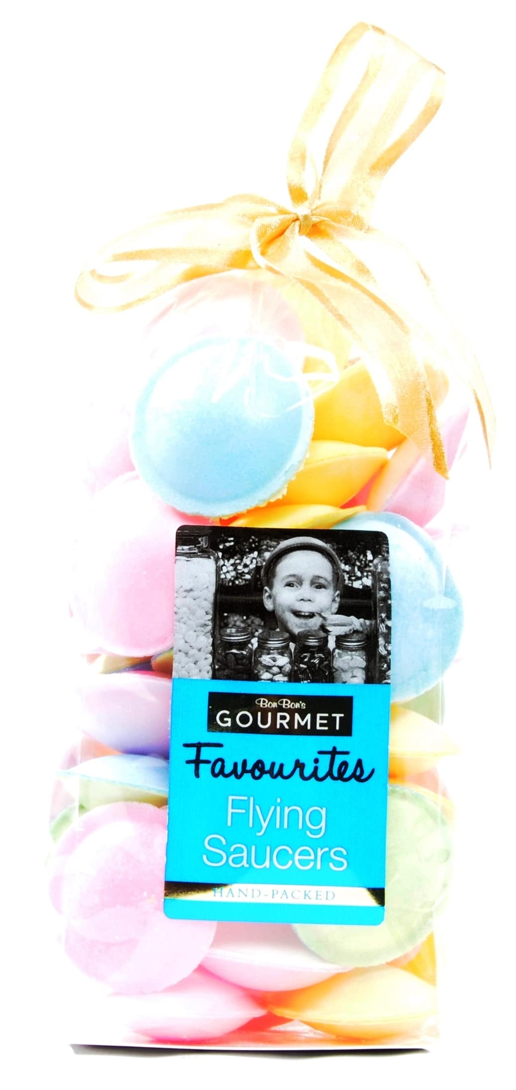 Bon Bons Flying Saucers - Fruit & Chewy Candy, 55 g (TF012)