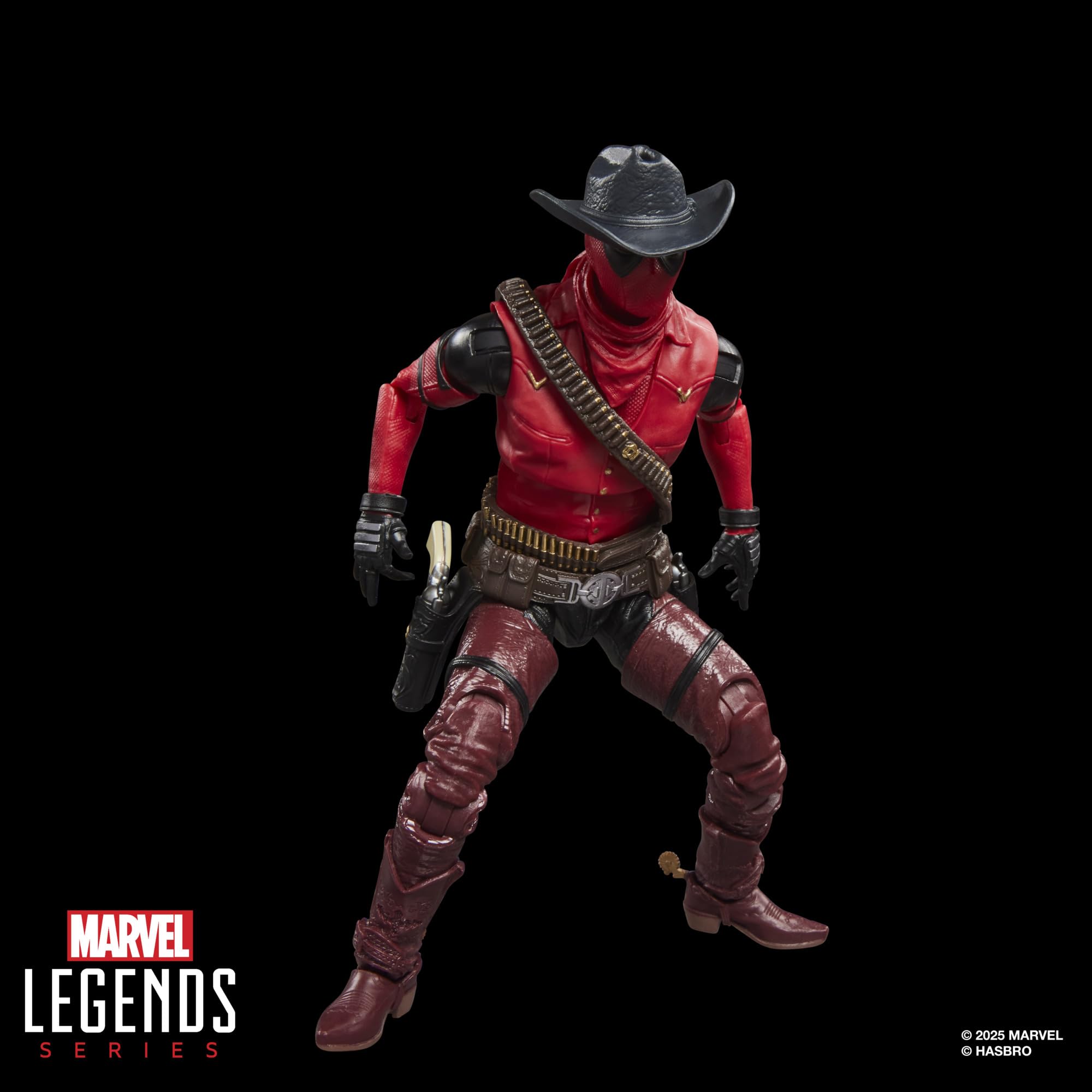 Marvel Legends Series Cowboypool Action Figure - 6 Inch Scale | 20+ Points of Articulation | 7 Accessories 3
