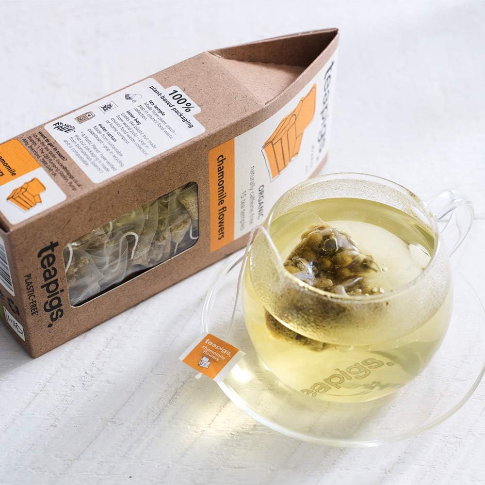 Teapigs - Chamomile Tea Made With Whole Flowers (3 Packs of 15 Tea Bags, Total 45 Tea Bags) 3