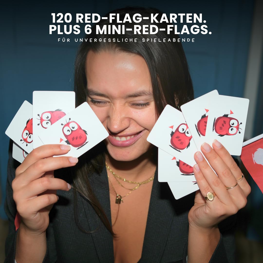 Fried Potatoes Raise Your Red Flag Original Edition Party Card Game | 2-20+ Players | Ages 14+ 5