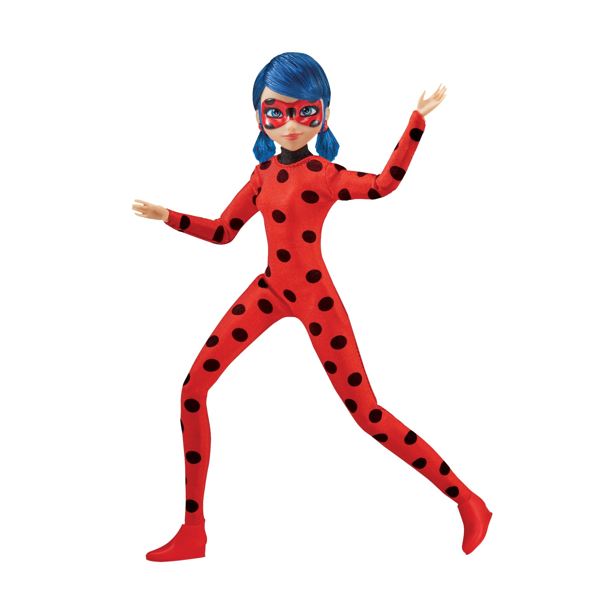 BANDAI Miraculous Ladybug Fashion Doll - 26cm Articulated Figure with Tikki Kwami and Accessories