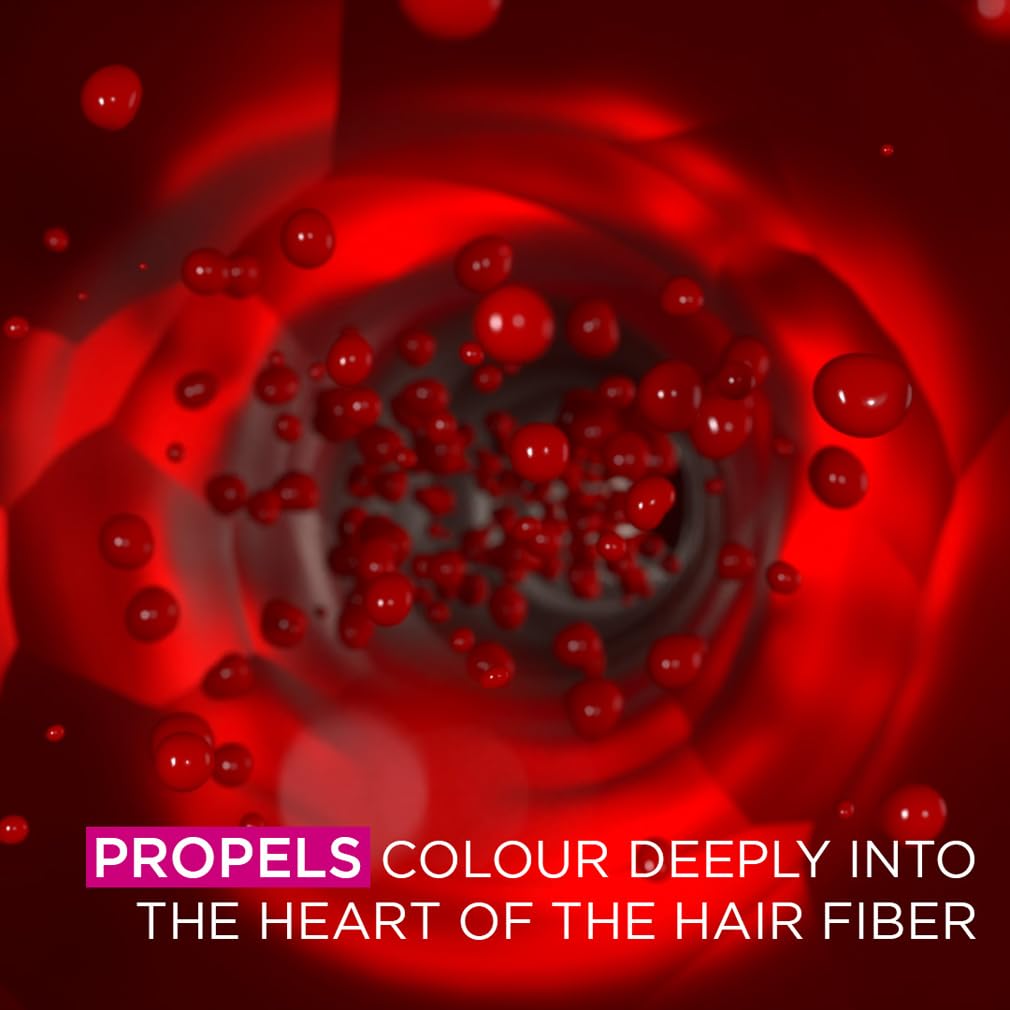 Garnier - Olia Permanent Hair Dye (230g) - 4.62 Dark Garnet Red, Ammonia-Free, Vegan Formula with Natural Flower Oils 5