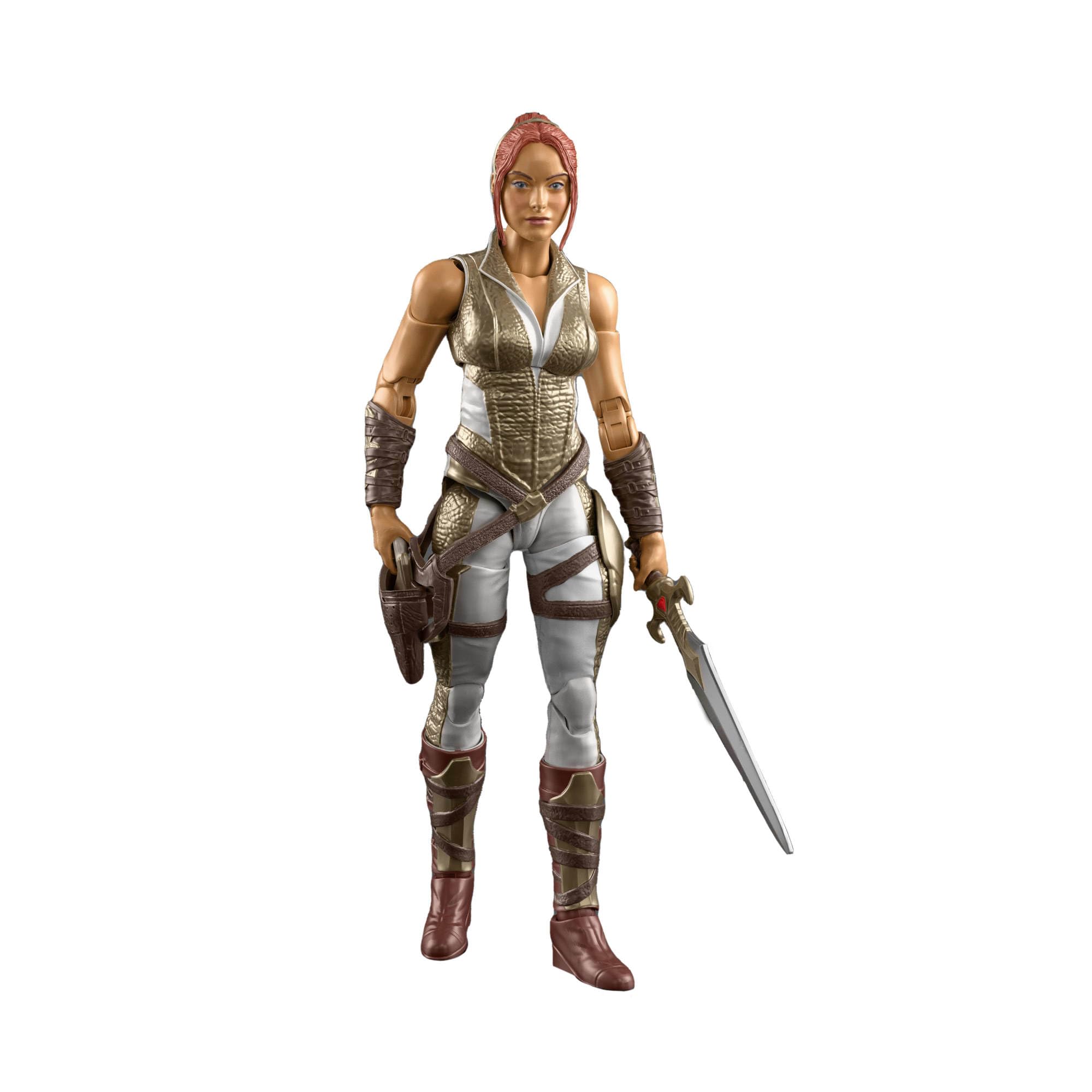 Masters of the Universe Teela Action Figure - 6.5-Inch Scale, 30+ Points of Articulation, Movie Replica