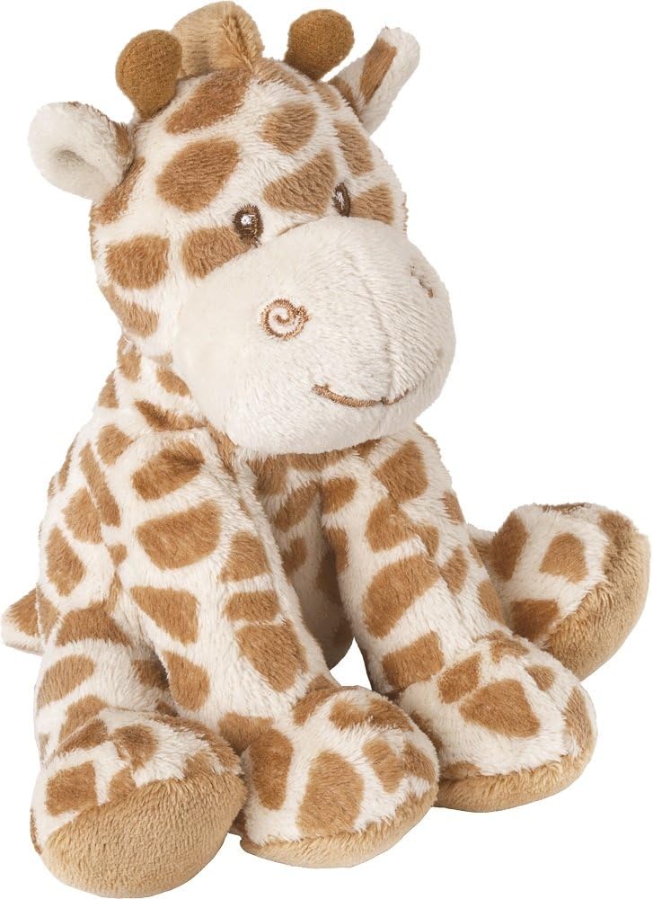 Suki Baby Bing Bing Giraffe Plush Rattle - Soft Boa Plush with Embroidered Accents
