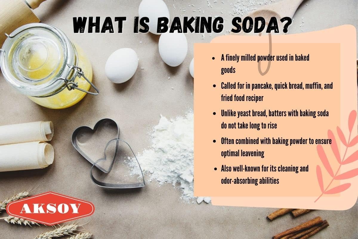 Aksoy Backsoda 1,8 kg || Reines Natriumbicarbonatpulver, höchste Reinheit, Lebensmittel 4