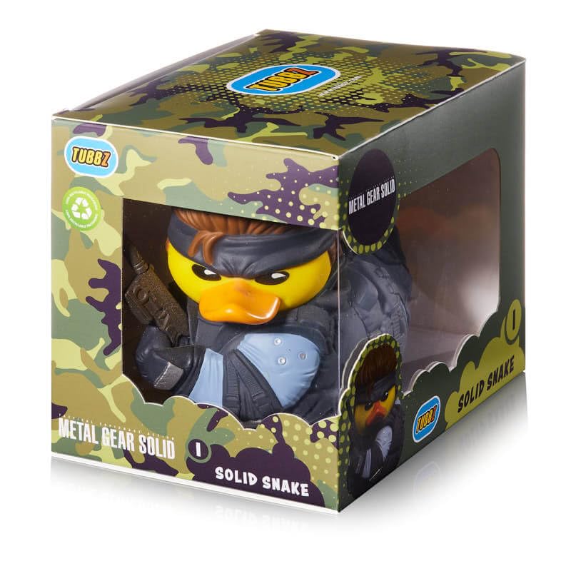 TUBBZ Boxed Edition: Metal Gear Solid - Solid Snake Rubber Duck Vinyl Figure 4