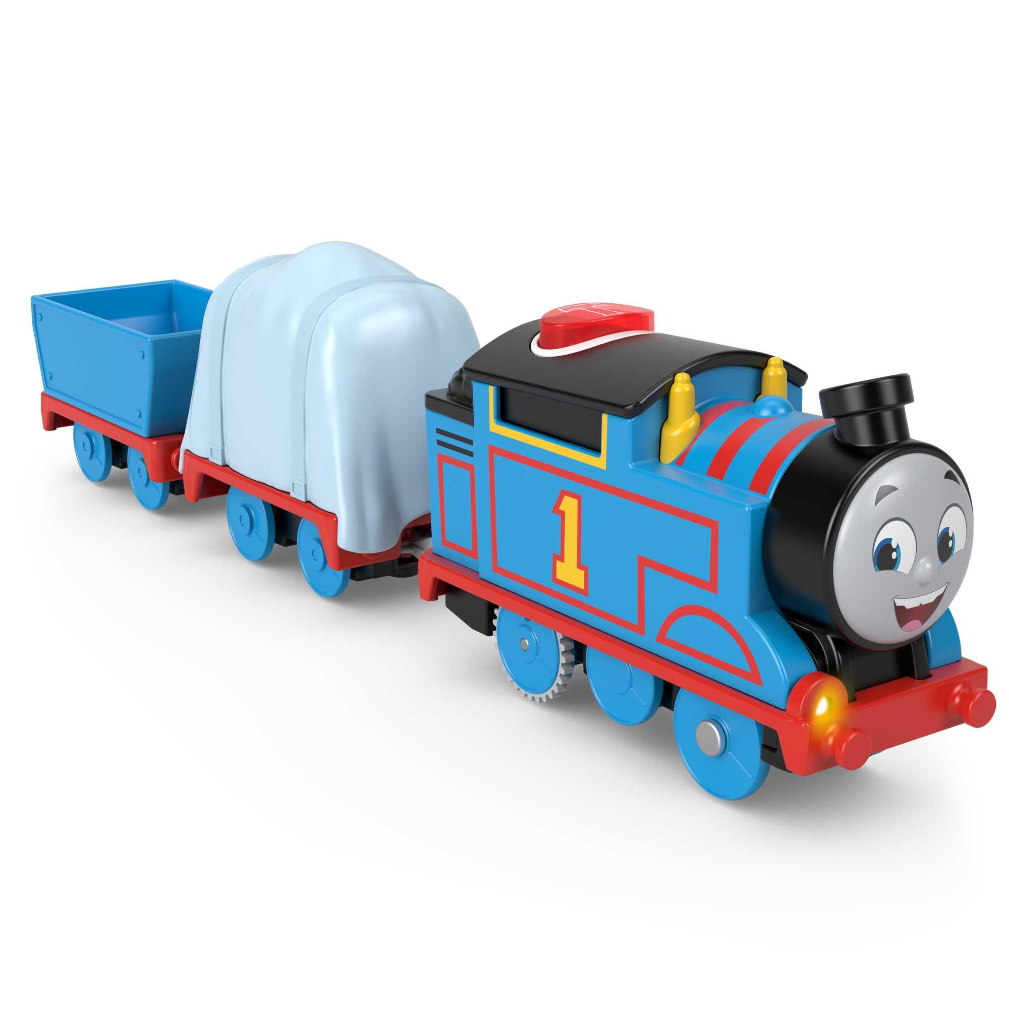 THOMAS & FRIENDS Motorized Talking Thomas Engine with Sounds Phrases & Cargo | Ages 3+ | HWH17