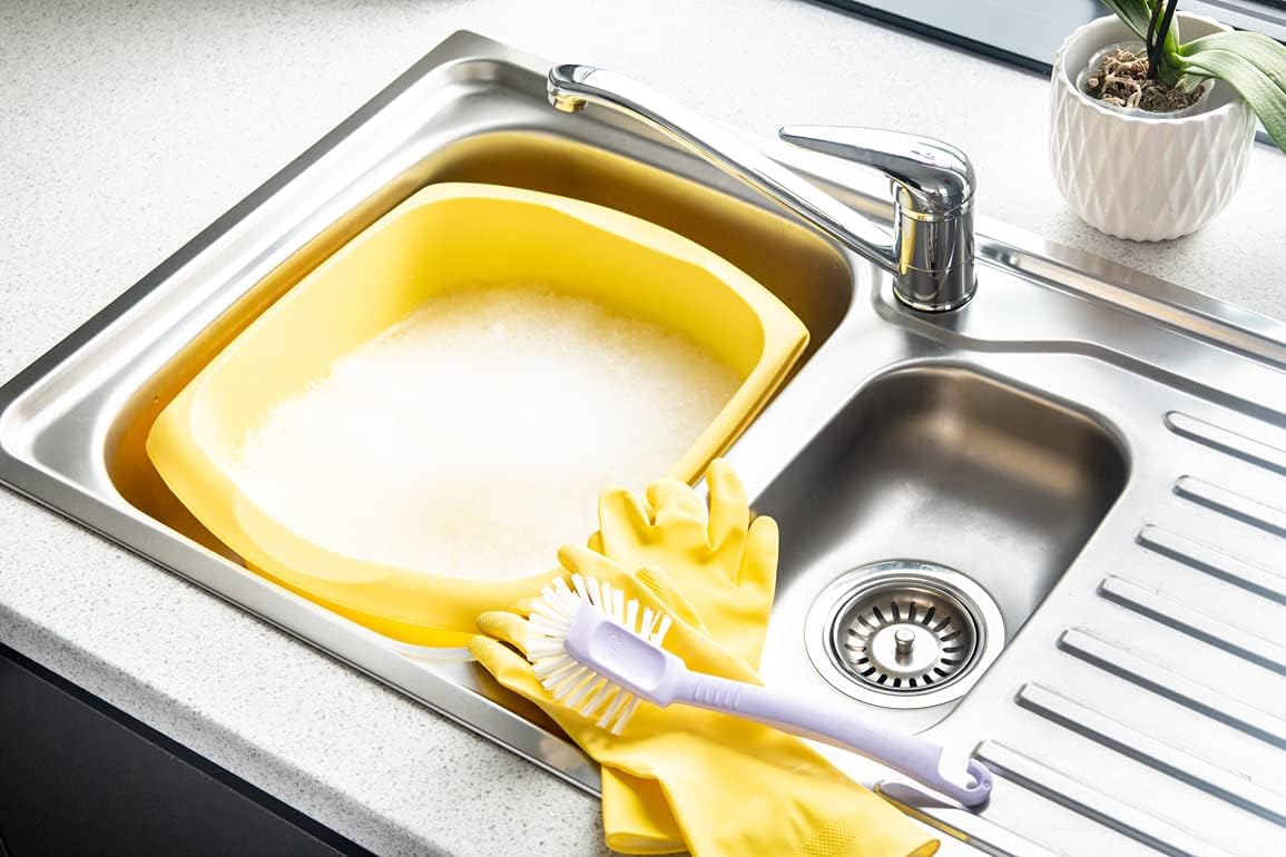 Addis - 9.5L Large Rectangular Bowl Yellow 7