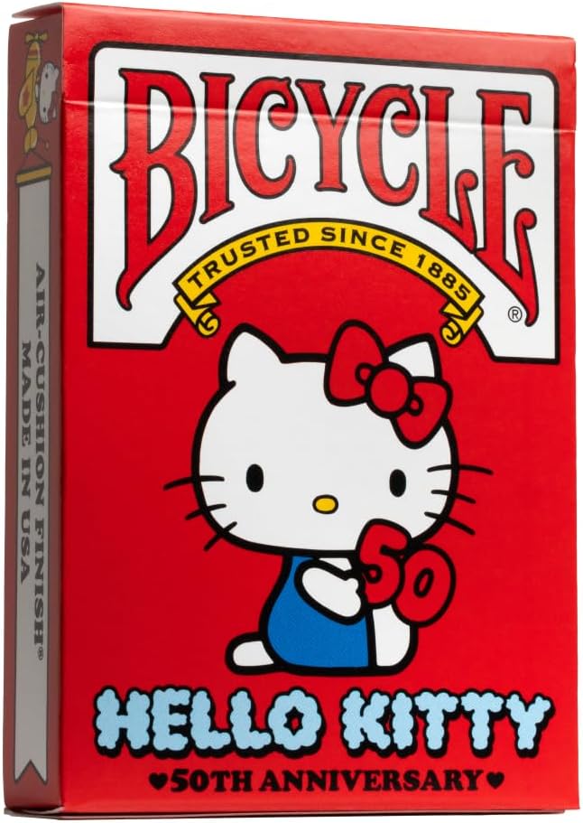 Bicycle Hello Kitty 50th Anniversary Playing Cards Deck