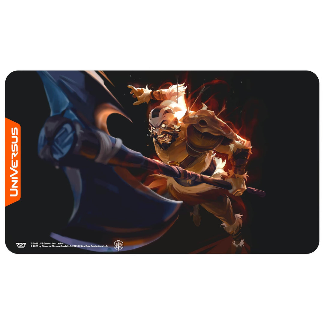 UniVersus Critical Role: Heroes of Exandria Grog Strongjaw Playmat (UVSCR06)