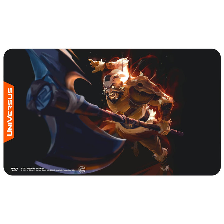UniVersus Critical Role: Heroes of Exandria Grog Strongjaw Playmat (UVSCR06)