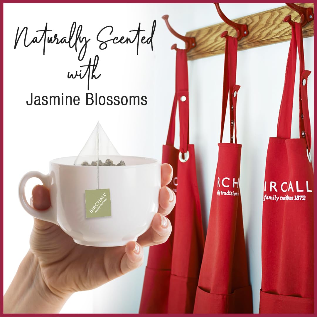 Birchall Jasmine Tea Pearls Gift Set - Green Tea with Jasmine Flowers, 60g 7