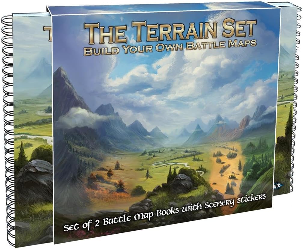 Loke BattleMats The Terrain Set Build Your Own Battle Map Kit