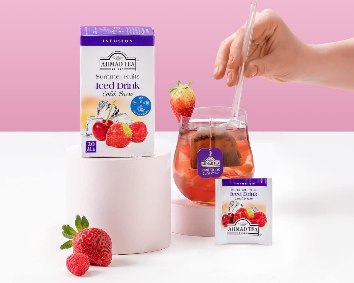 Ahmad Tea Summer Fruits Cold Brew Infusion Tea - 20 Teabags