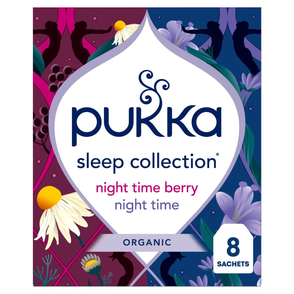 Pukka Herbs Sleep Collection Tea - 8 Teabags | Promotes Relaxation | Aids Sleep