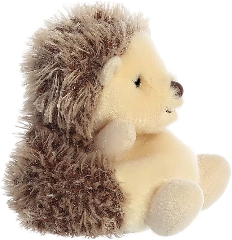 Aurora Palm Pals Hedgie The Hedgehog Soft Toy - 5 Inch Plush Bean-Filled Hedgehog for Babies & Kids 3