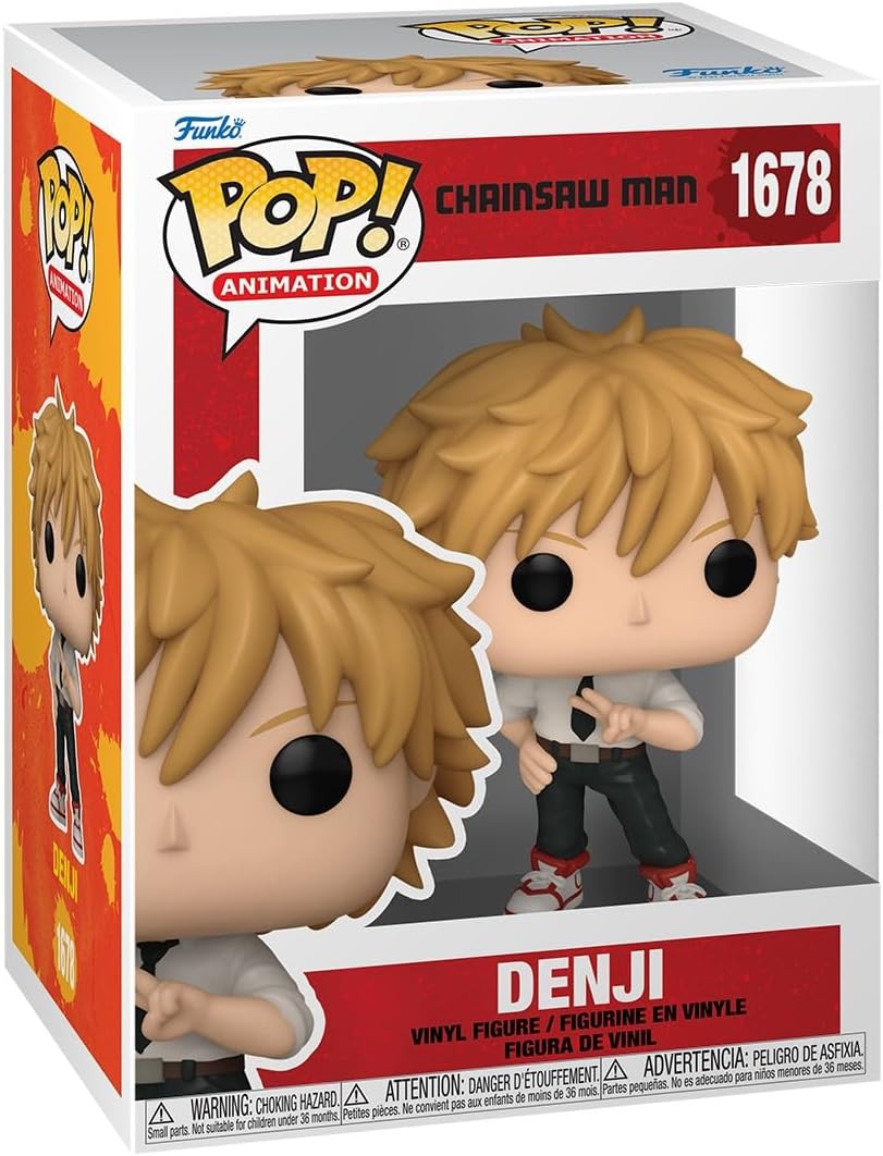 Funko Pop! Animation: Chainsaw Man - Denji Vinyl Figure (80320) 1