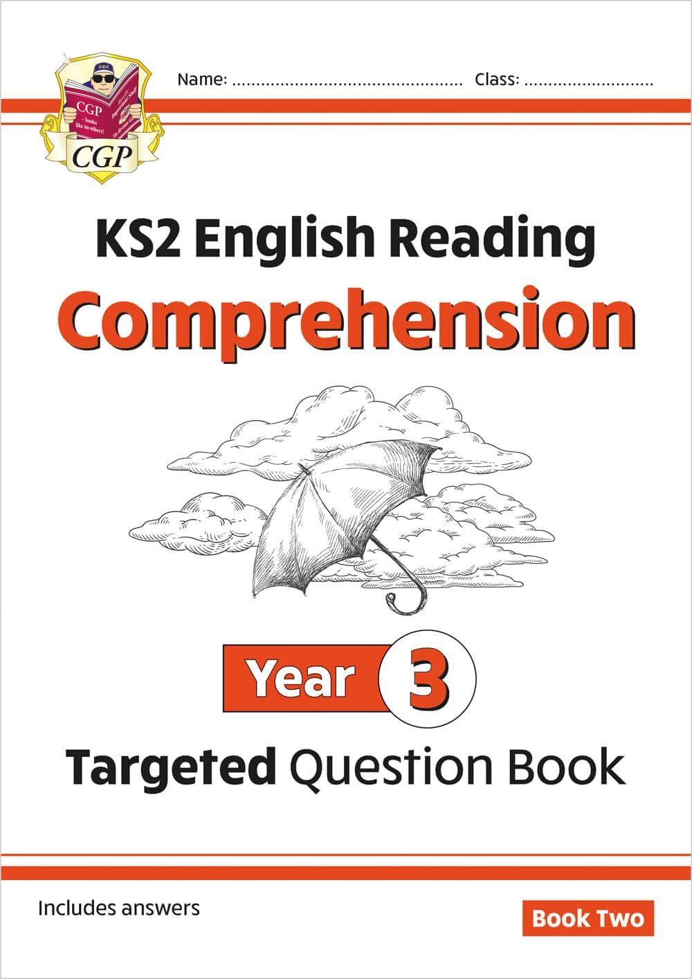 CGP New KS2 English Targeted Question Book: Year 3 Reading Comprehension - Book 2 (with Answers)