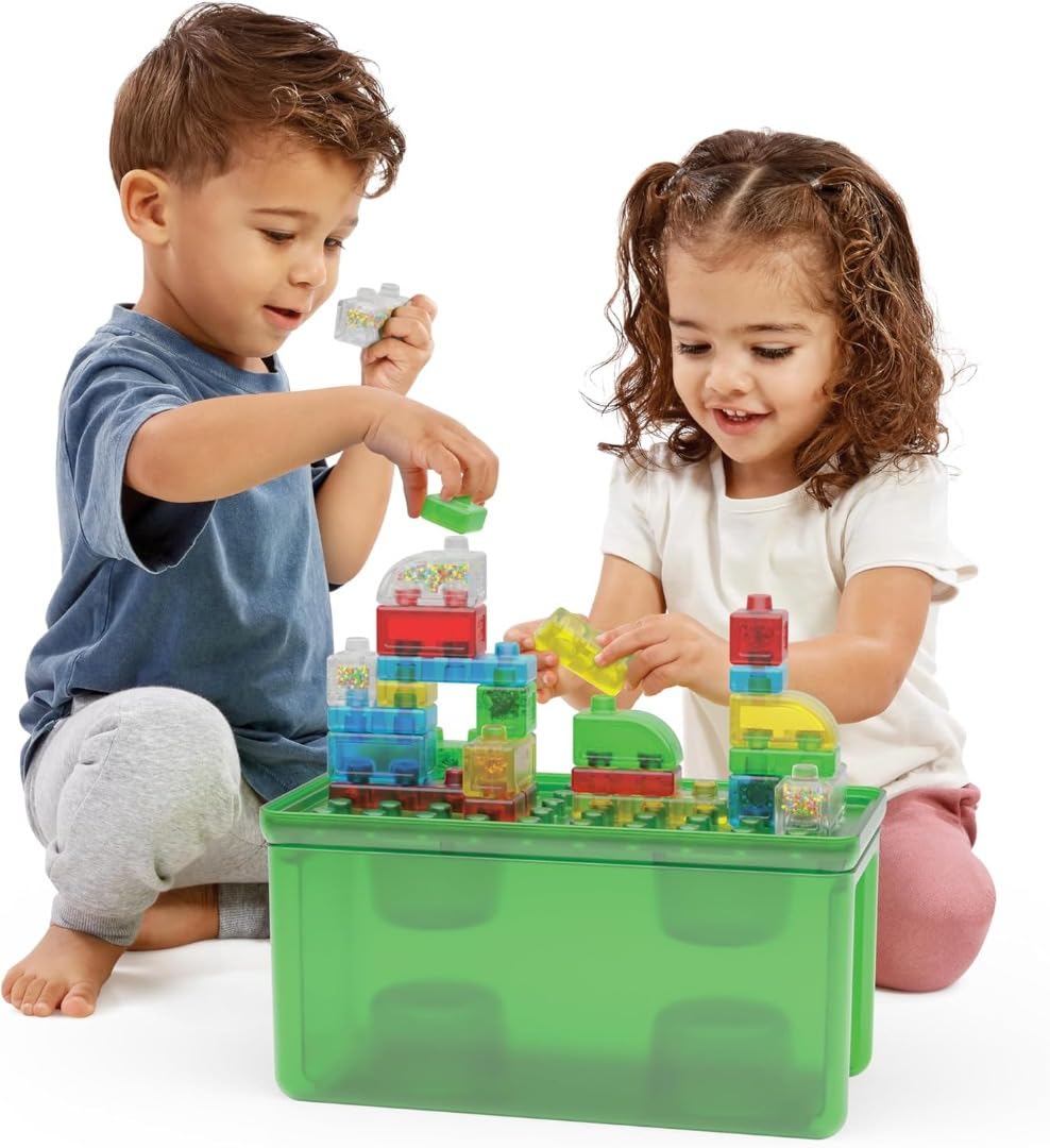 Jelly Blox Storage Case - Squishy Building Set for Toddlers 2+ 12