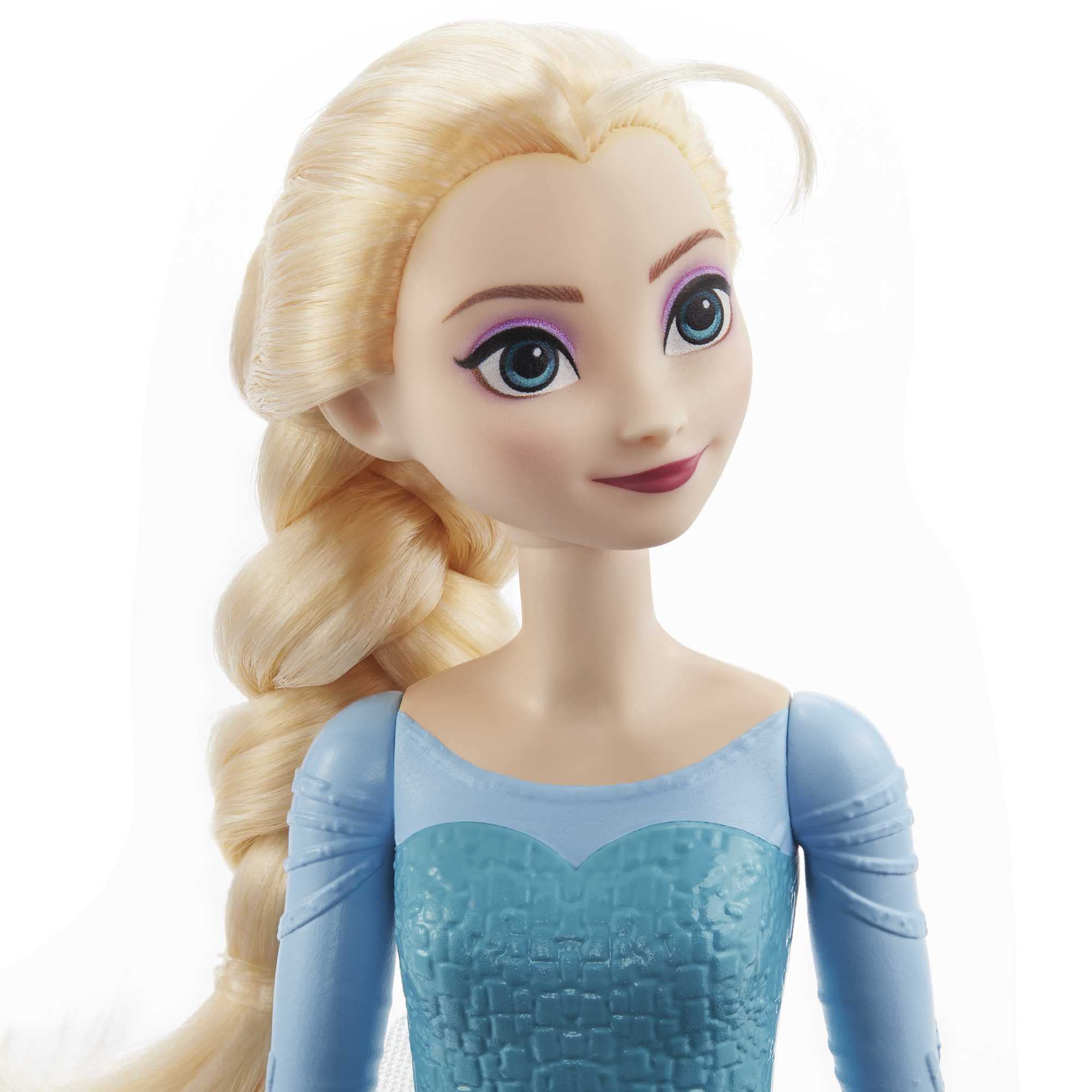 Mattel Disney Princess Dolls, Elsa Posable Fashion Doll with Signature Clothing and Accessories, Disney's Frozen Movie Toys, HLW47 3
