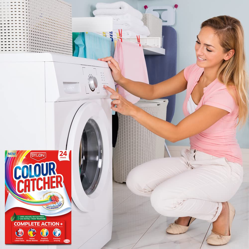 Dylon Colour Catcher Max Protect Laundry Sheets - Prevents Colour Run & Mixed Wash Protection 3