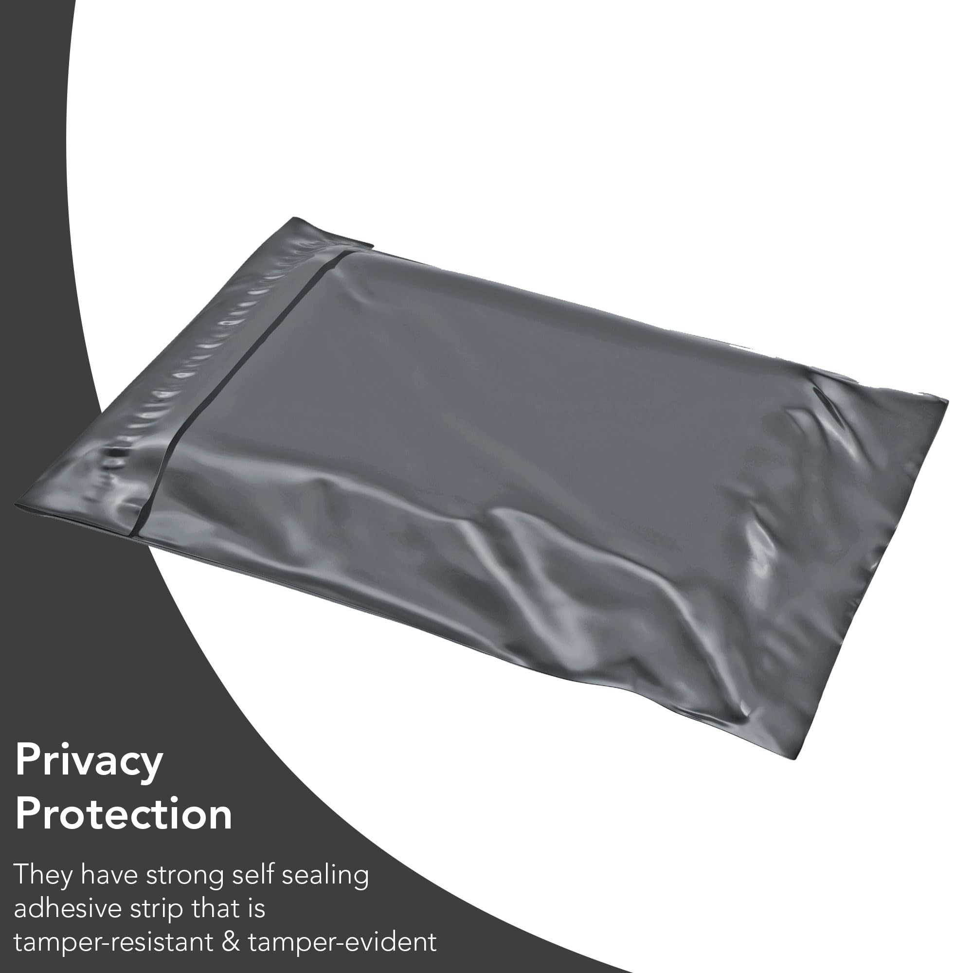 iSOUL Padded Envelope Mailers - 50 Mixed Grey Parcel Bags | Self-Seal | Water & Dirt Resistant 7