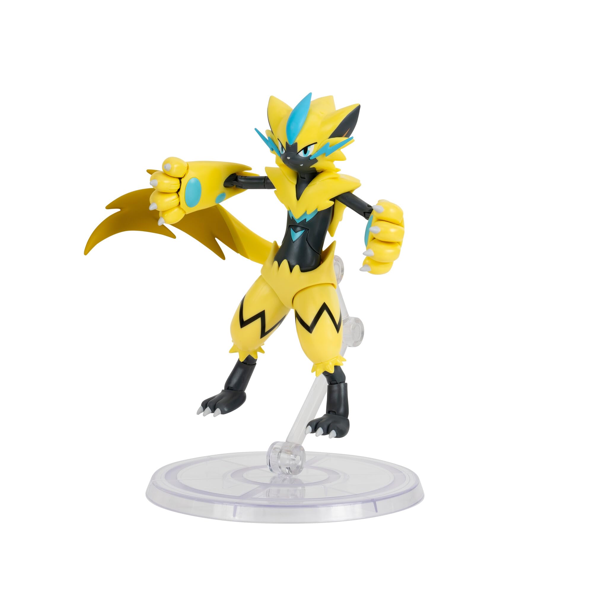 Pokémon Select Zeraora - 6-Inch Super-Articulated Action Figure with Posing Stand 16