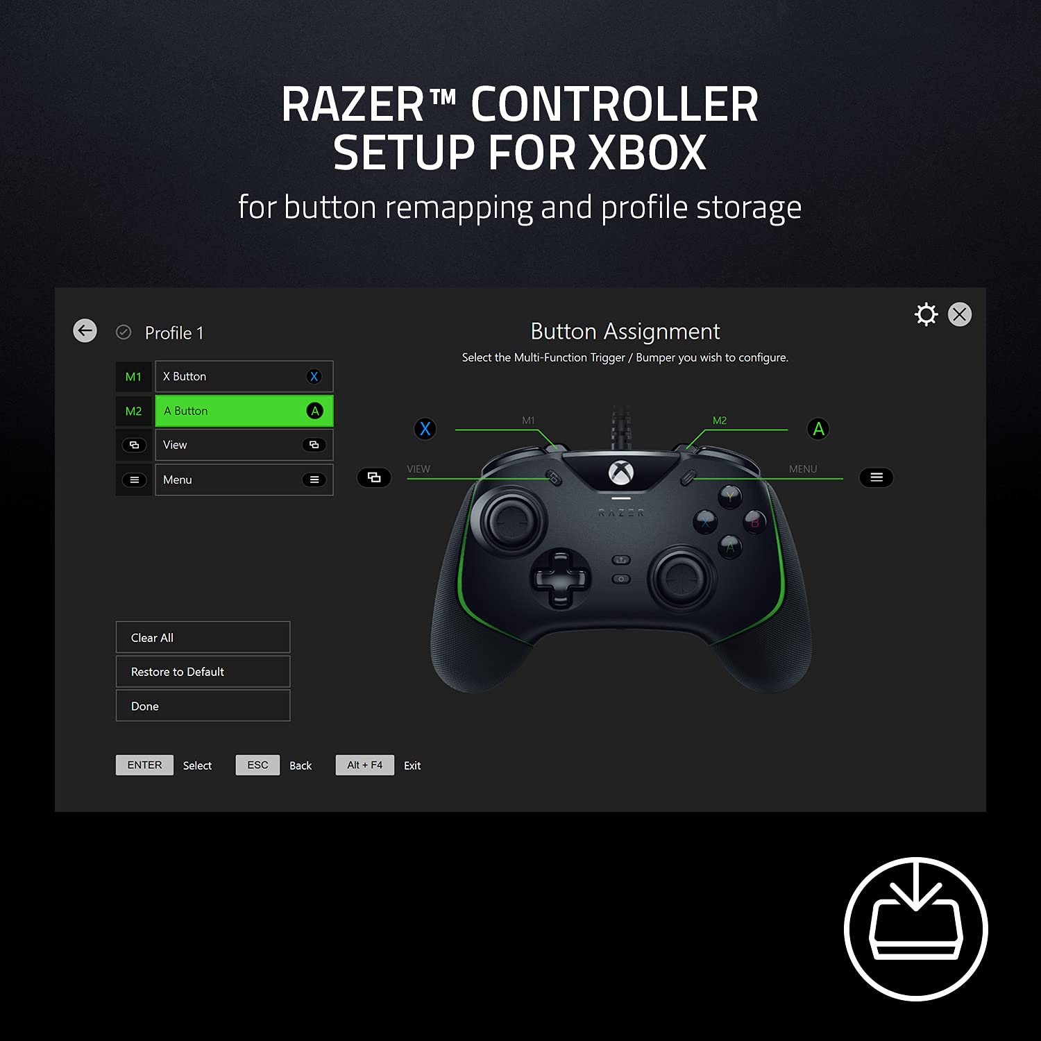 Razer Wolverine V2 – Kabelgebundener Gaming-Controller für Xbox Series X|S, Xbox One und PC – Mercury White 3