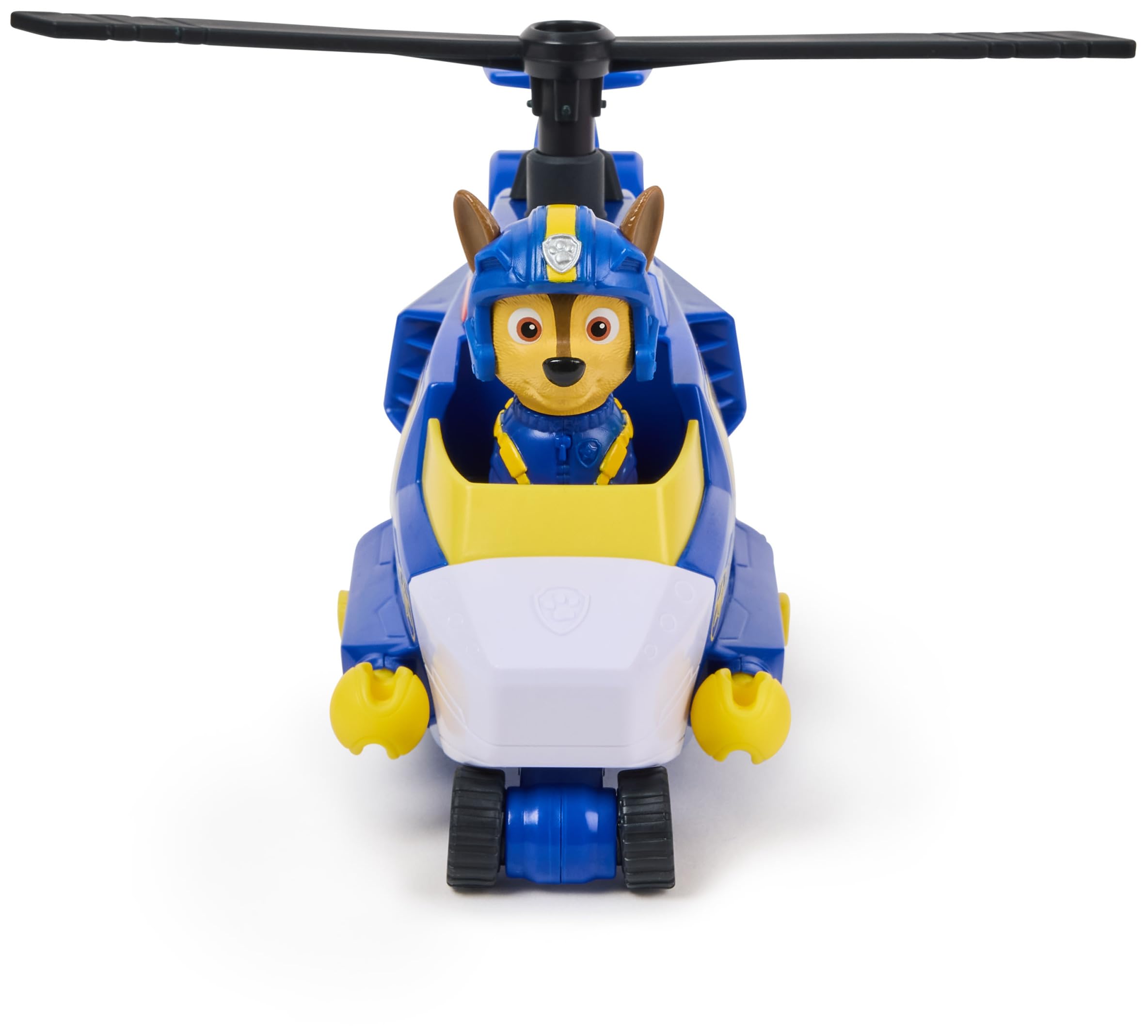 Paw Patrol: Air Rescue Chase Action Figure & Hero Helicopter Toy with Projectiles - Ages 3-9