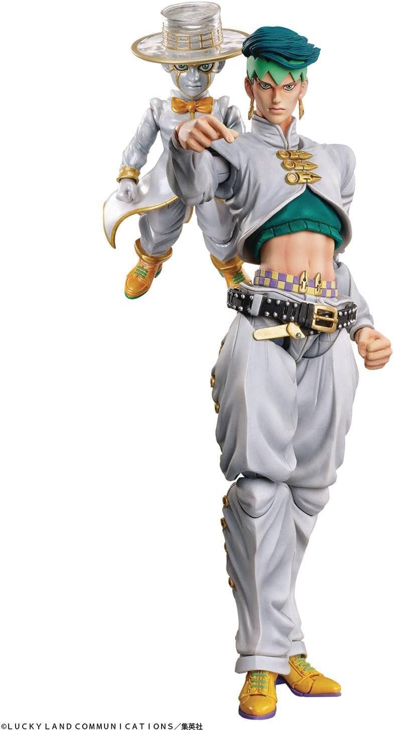 Medicos Super Action Statue Jojo's Bizarre Adventure Part 4 - Rohan Kishibe & Heaven's Door Action Figure (ME21754)