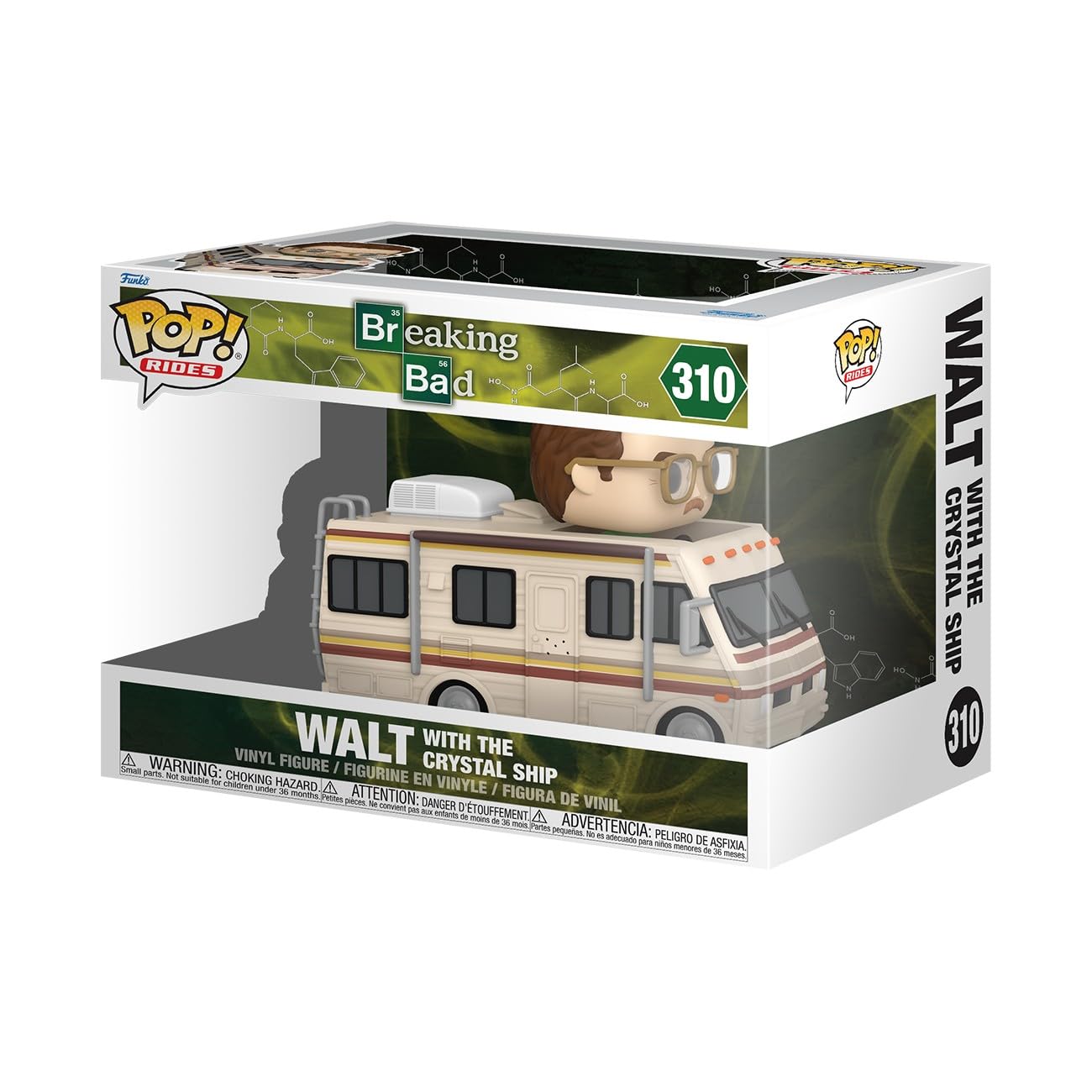 Funko POP! Rides Deluxe: Breaking Bad - Walt & RV Collectible Vinyl Figure