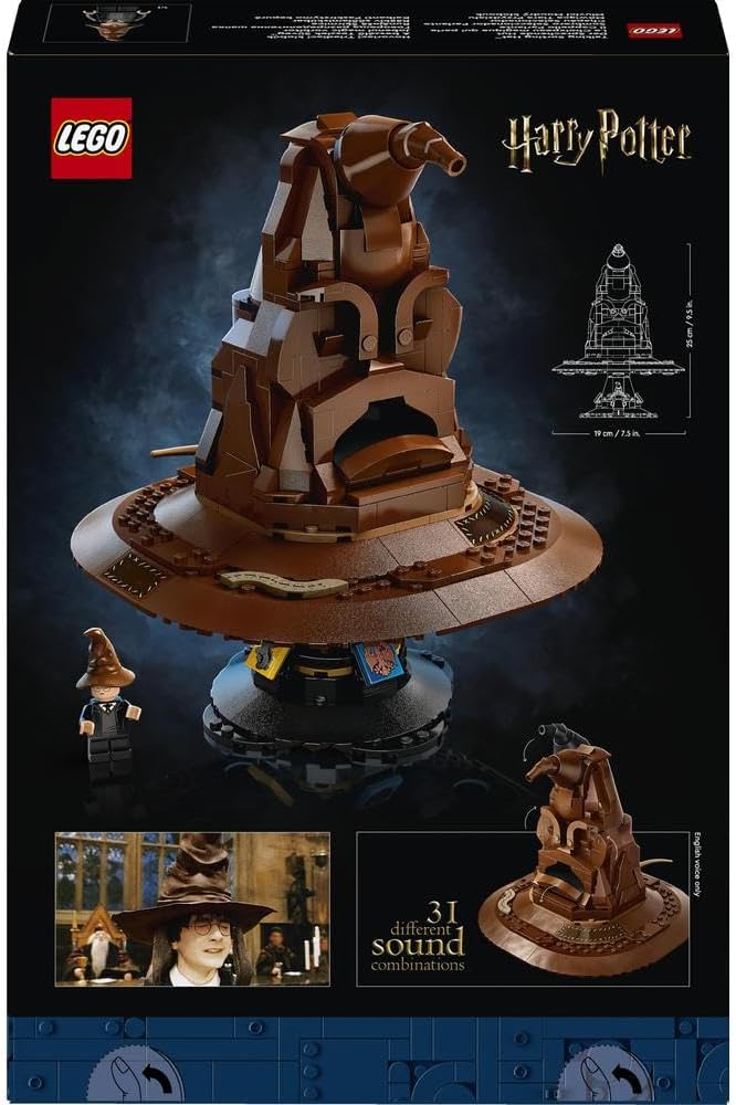LEGO Harry Potter - Hogwarts Talking Sorting Hat Model Kit (76429) 3