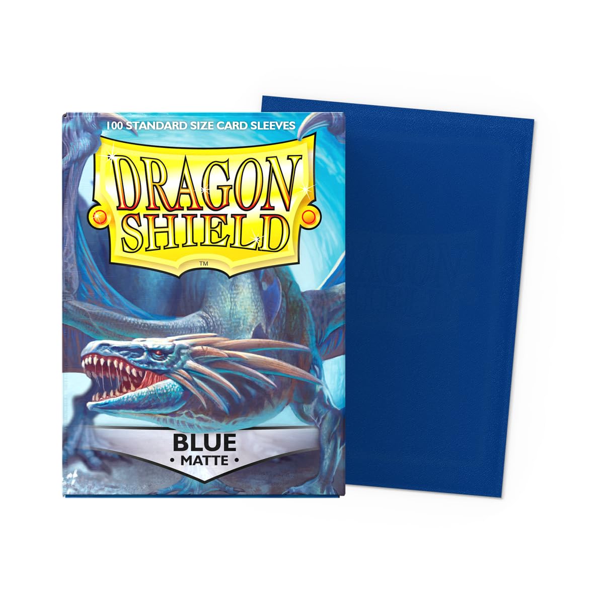 Dragon Shield Matte Blue Standard Size Card Sleeves 100 Pack 4