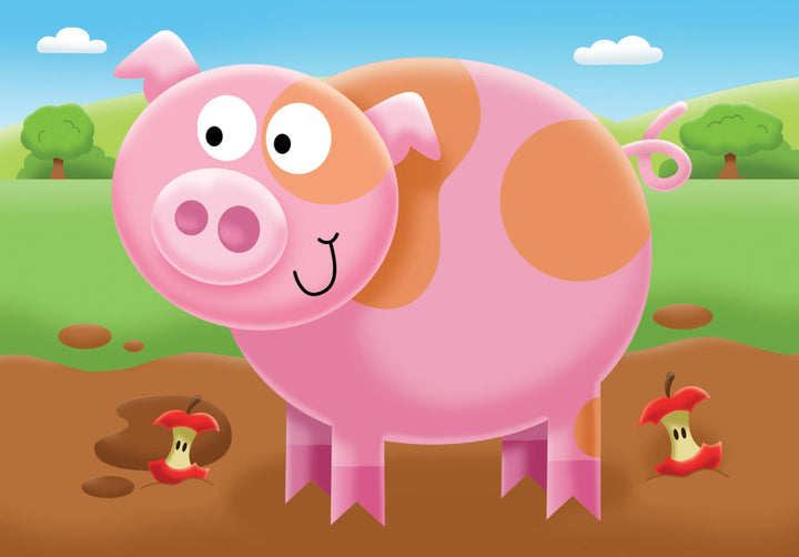 Ravensburger On The Farm My First Jigsaw Puzzles - 2, 3, 4 & 5 Piece Puzzles for Toddlers 18 Months+