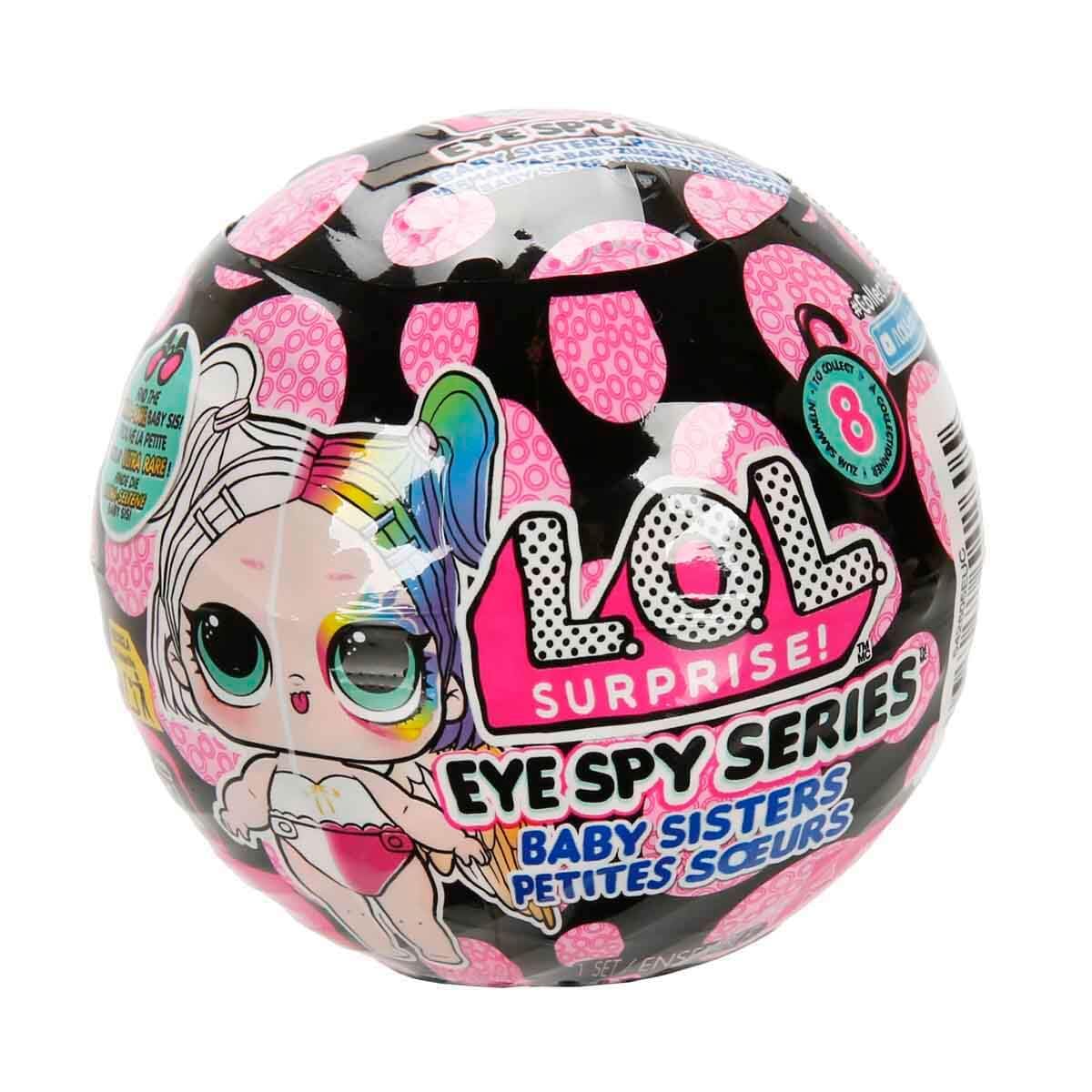 L.O.L. Surprise! Eye Spy Series Baby Sisters Doll | Interactive Unboxing | Color Change | Plastic 4