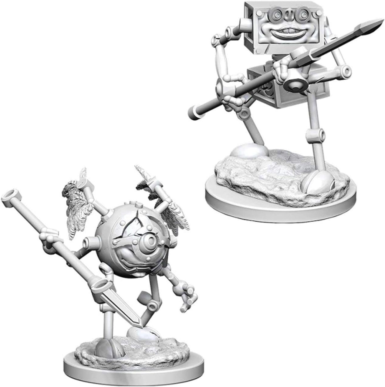 WizKids Monodrone and Duodrone Nozurs Marvelous Miniatures D&D Unpainted Mini Set 1
