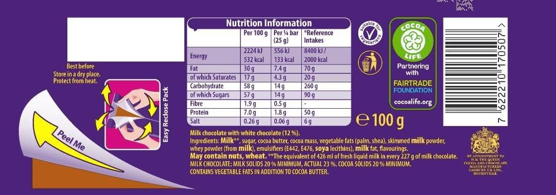 Cadbury Dairy Milk Winter Wonderland Chocolate Bar - 100g 3