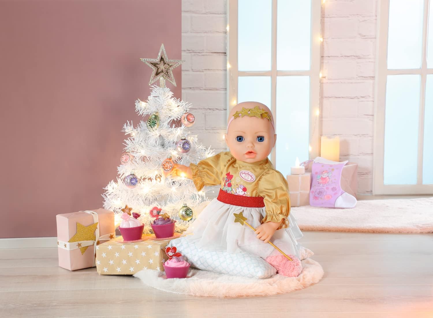 Baby Annabell Christmas Advent Calendar 709634 - 24 Holiday Clothing & Accessories for Dolls 3