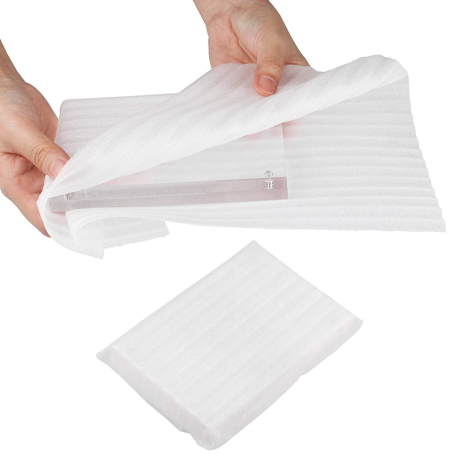 ASelected Cushion Foam Sheets - 100 Pcs 12" x 12" Low Density Polyethylene Wrap | Reusable 6