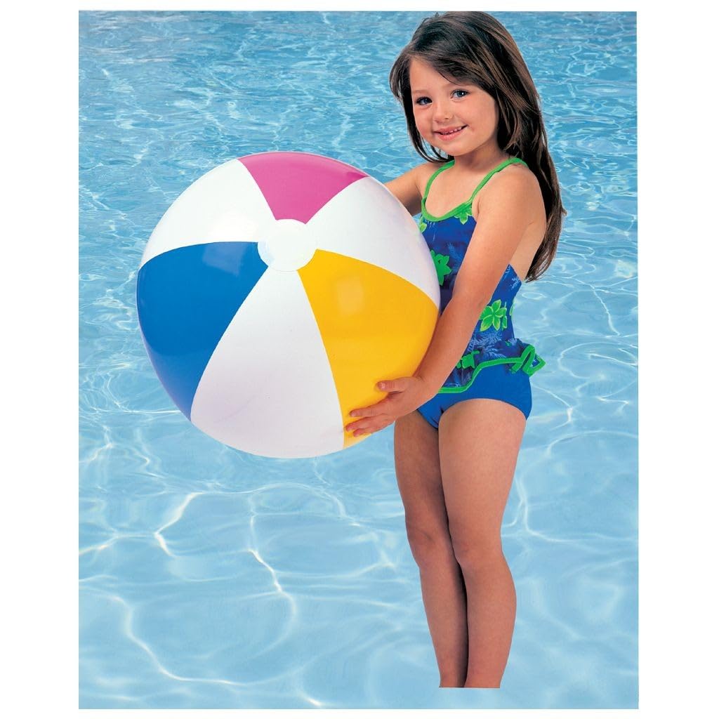 Intex 59030EP 24-Inch Glossy Beach Ball - Outdoor Play for Kids 3+ 6