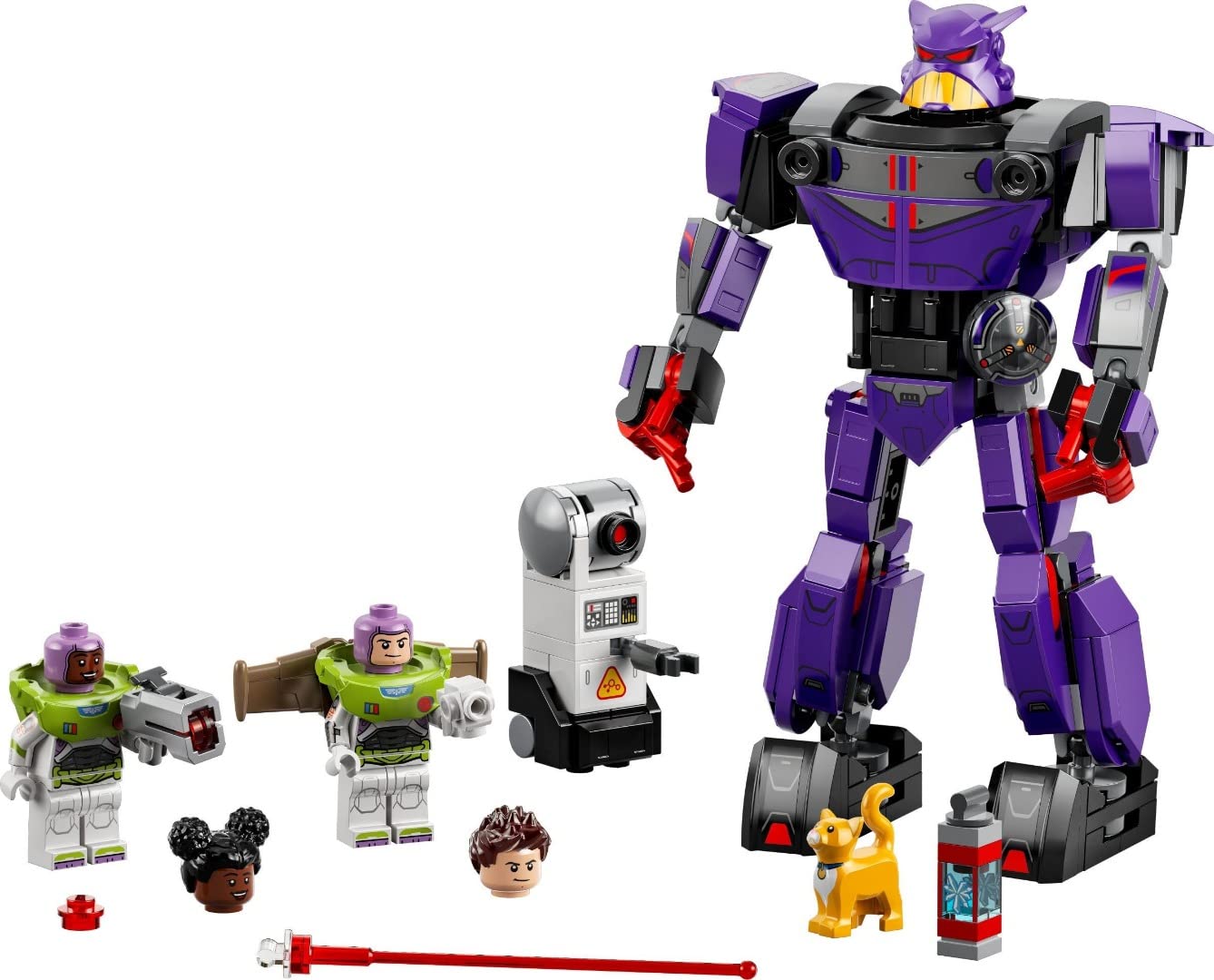 LEGO 76831 Disney and Pixar’s Lightyear Zurg Battle Buildable Robot Toy - 261-Piece Set for Ages 7+ 9